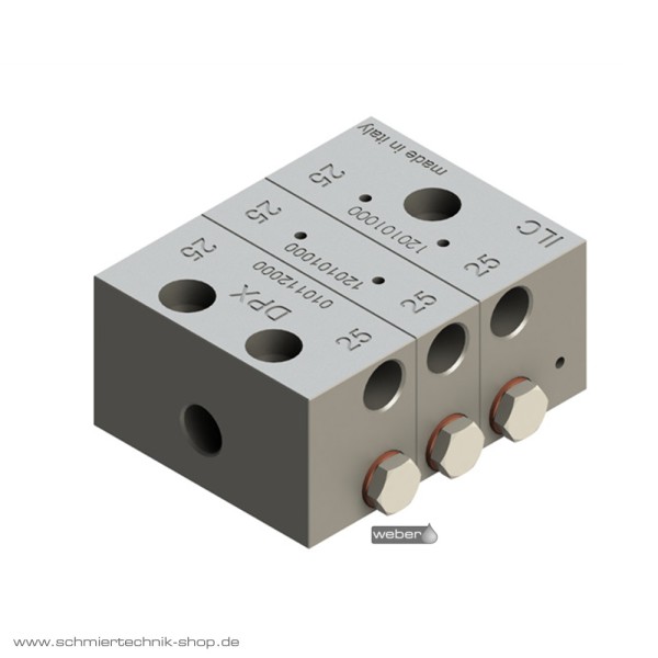 DPX Verteiler Standard - Endelement 75 mm³