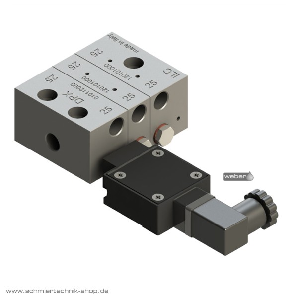 DPX Verteiler mit Zyklusende-Mikroschalter – Anfangselement 105 mm³