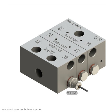 DPX Verteiler mit Stift - Mittelelement 45 mm³