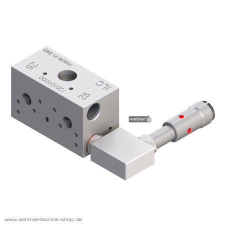 DPX Verteiler mit induktivem Sensor – M12 – Endelement 75 mm³